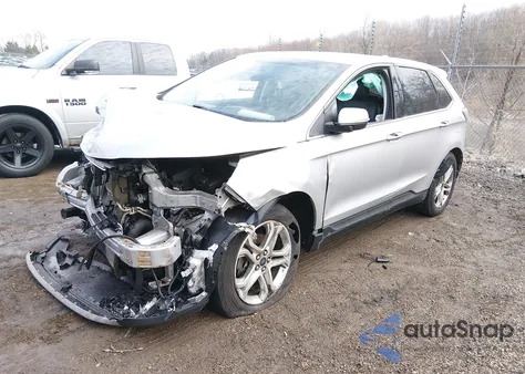 2018 Ford Edge Titanium from USA, damaged, VIN 2FMPK3K92JBB44621